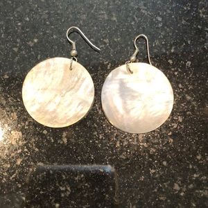 Earrings purchased and made in Spain